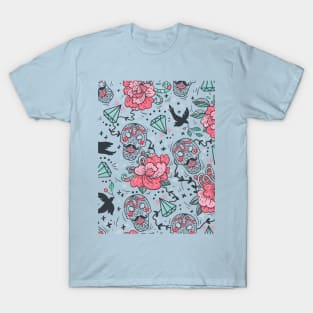 Mexican Holiday Day Of The Dead T-Shirt